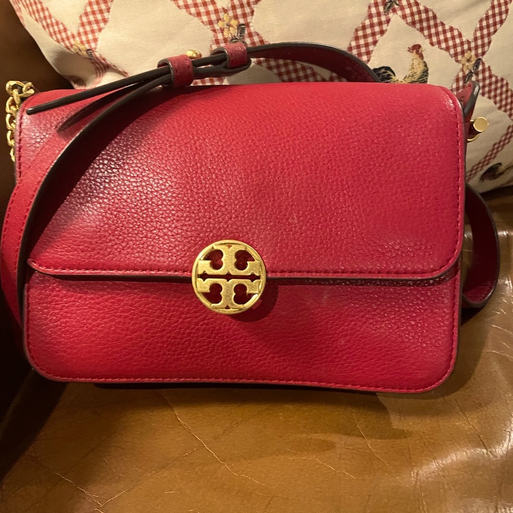Tory Burch Chelsea Red Crossbody